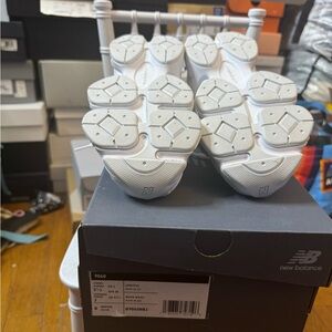 All white 9060 new balance never worn